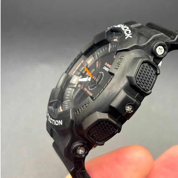 Casio G-Shock GMAS130VC-1A Unisex Black Analog Digital Step Tracker Watch NIBWT main image 14